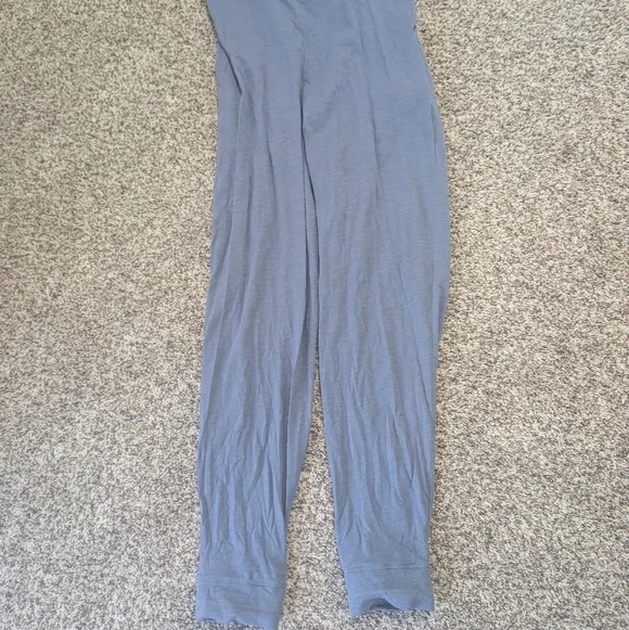 Pact Alice Slub Dust Blue Jumpsuit - Picture 8 of 9